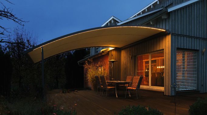 Pergola Markisen für die aussergewöhnliche Optik