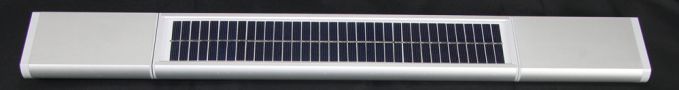 Solar Rollladen - Solarpanel-Akku